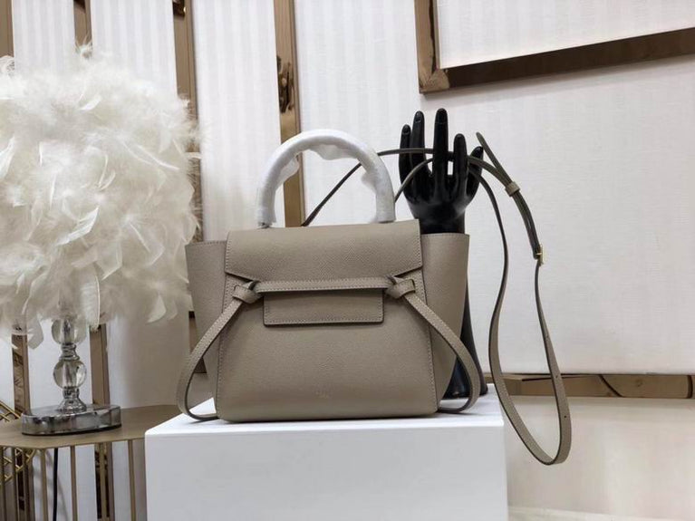 CELINE Pico Belt Bag Medium Leather Handbag