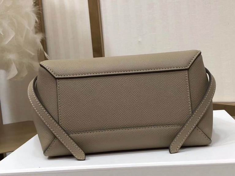 CELINE Pico Belt Bag Medium Leather Handbag