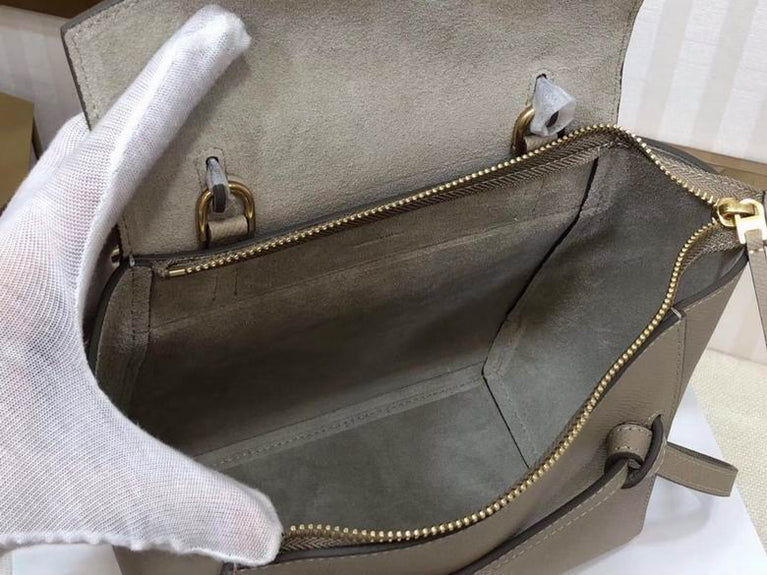 CELINE Pico Belt Bag Medium Leather Handbag