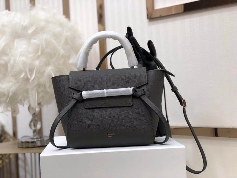 CELINE Pico Belt Bag Medium Leather Handbag