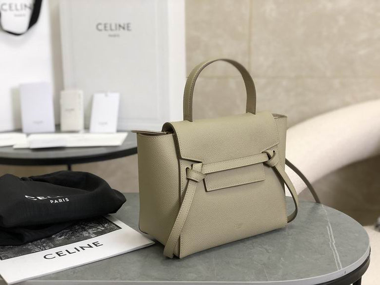 CELINE Pico Belt Bag Medium Leather Handbag