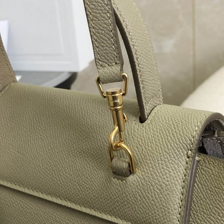 CELINE Pico Belt Bag Medium Leather Handbag