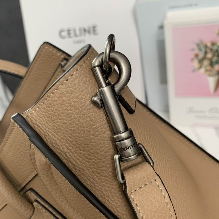 Celine Nano Luggage Soft Calfskin Designer Bag