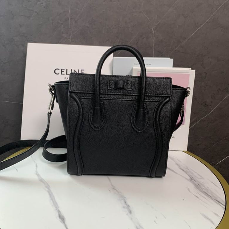 Celine Nano Luggage Soft Calfskin Designer Bag