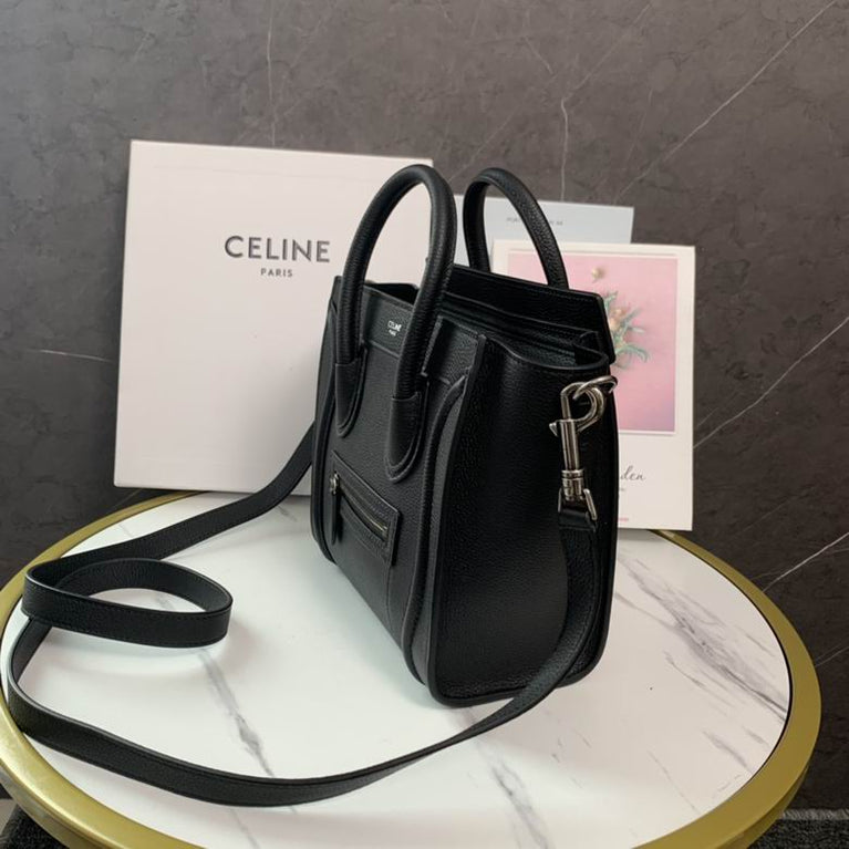 Celine Nano Luggage Soft Calfskin Designer Bag