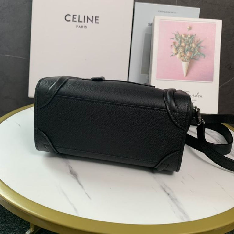 Celine Nano Luggage Soft Calfskin Designer Bag