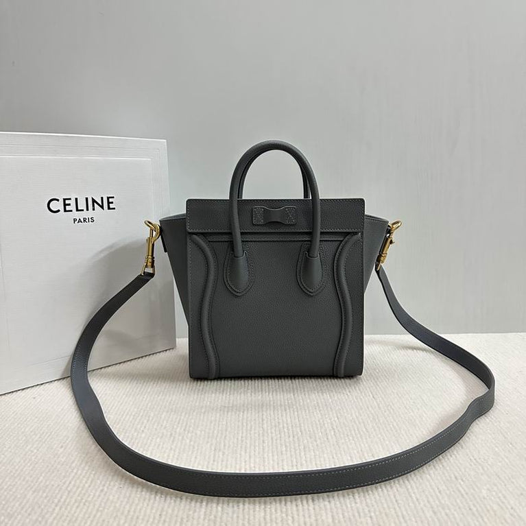 Celine Nano Luggage Soft Calfskin Designer Bag