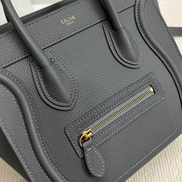 Celine Nano Luggage Soft Calfskin Designer Bag