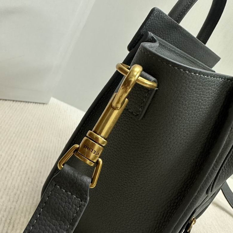 Celine Nano Luggage Soft Calfskin Designer Bag
