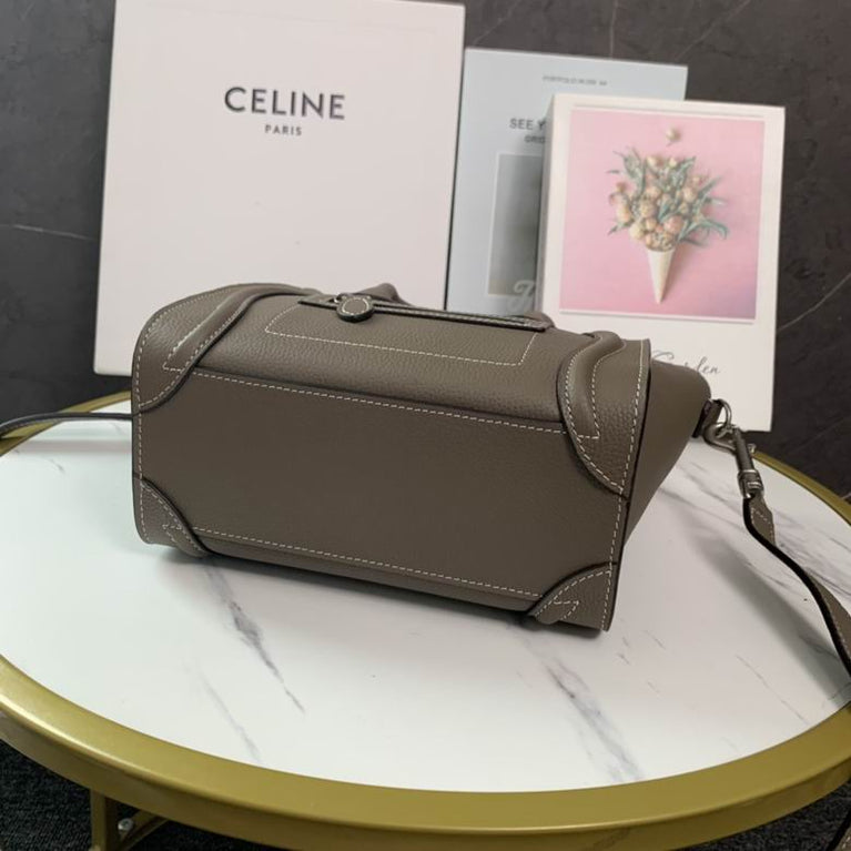 Celine Nano Luggage Soft Calfskin Designer Bag