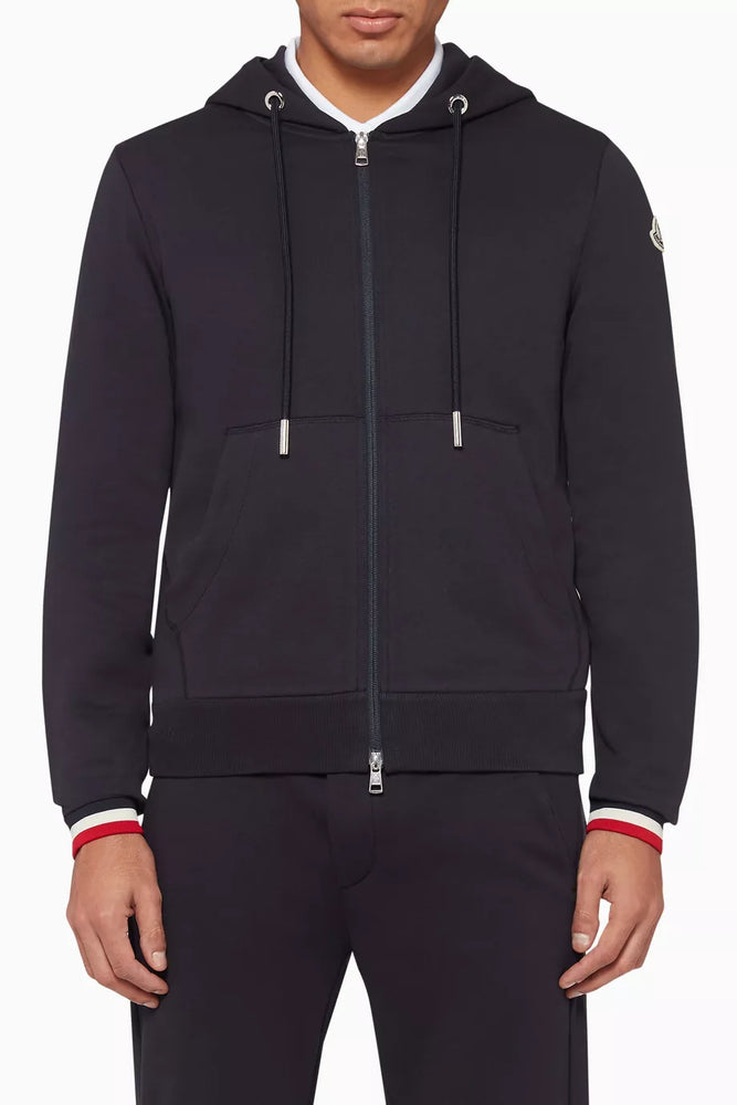 Moncler Cotton Sweatpants & Zip Hoodie Set