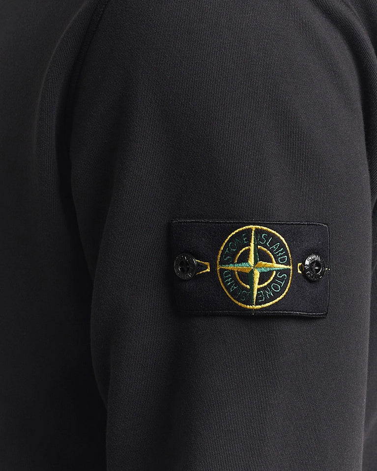 Stone Island Garment Dyed Cotton Jersey Sweatshirt