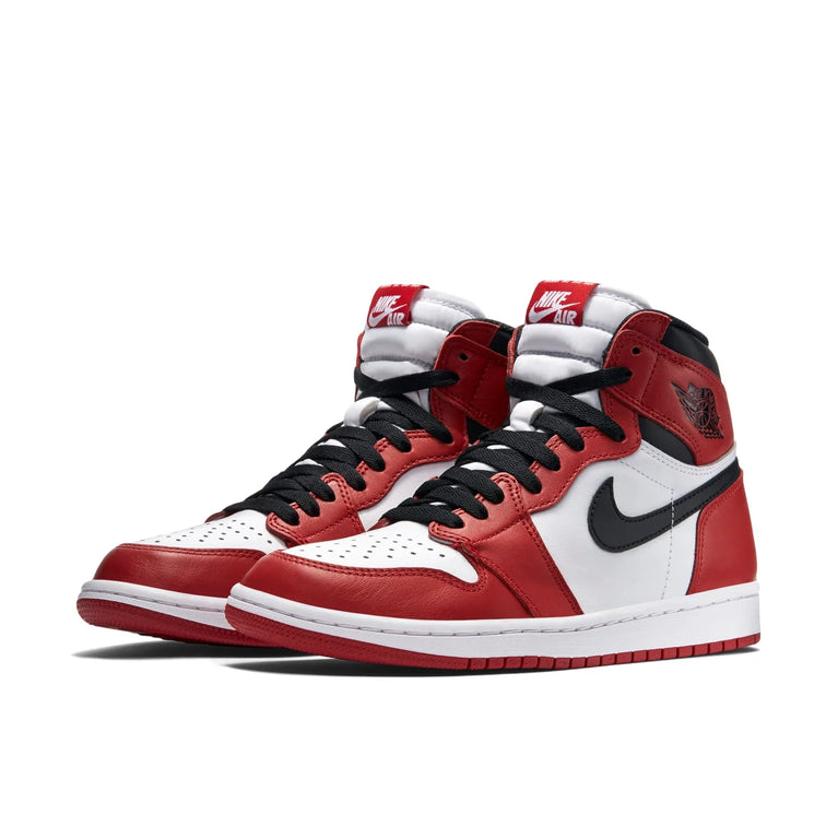 Nike Air Jordan 1 High Chicago side view showcasing iconic red, white, and black colorway at Volonka.