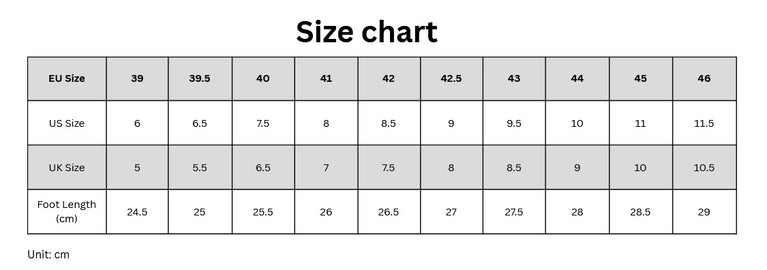 Asics Gel Kayano 14 Unisex Black Pure Silver Sneaker men size chart.