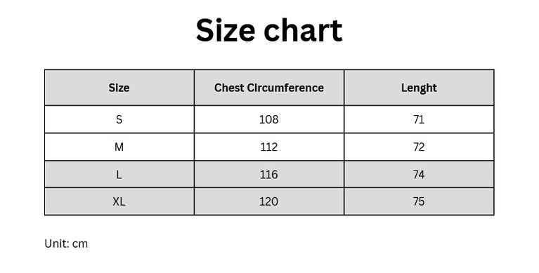Moncler MC Duck Patchwork Tshirt size chart.