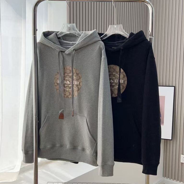 Coach autumn unisex cotton casual hoodi