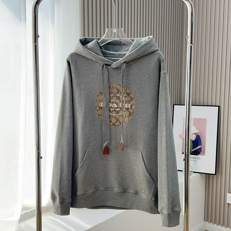 Coach autumn unisex cotton casual hoodi