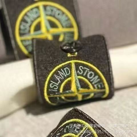 Stone Island – Sweatshirt aus stückgefärbtem Baumwolljersey