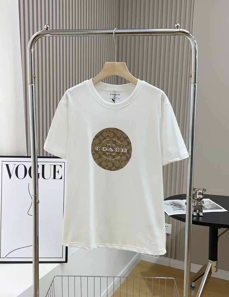 Coach couple loose logo Tshirt