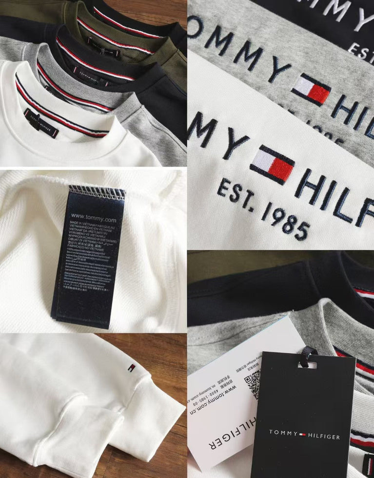 Tommy Hilfiger Logo Crew Sweatshirt
