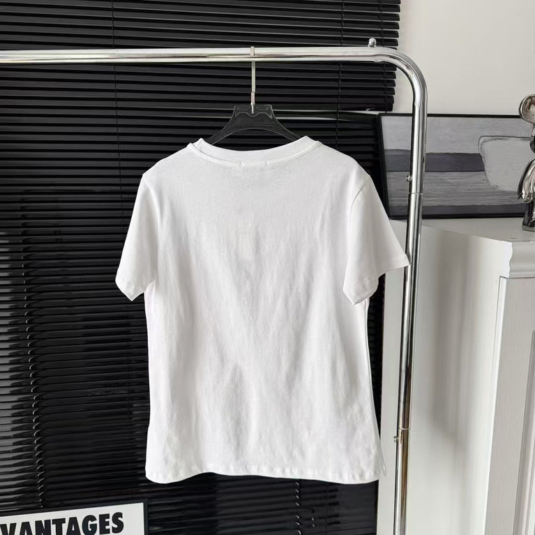 Coach Damen-Freizeit-T-Shirt mit Fruchtmuster