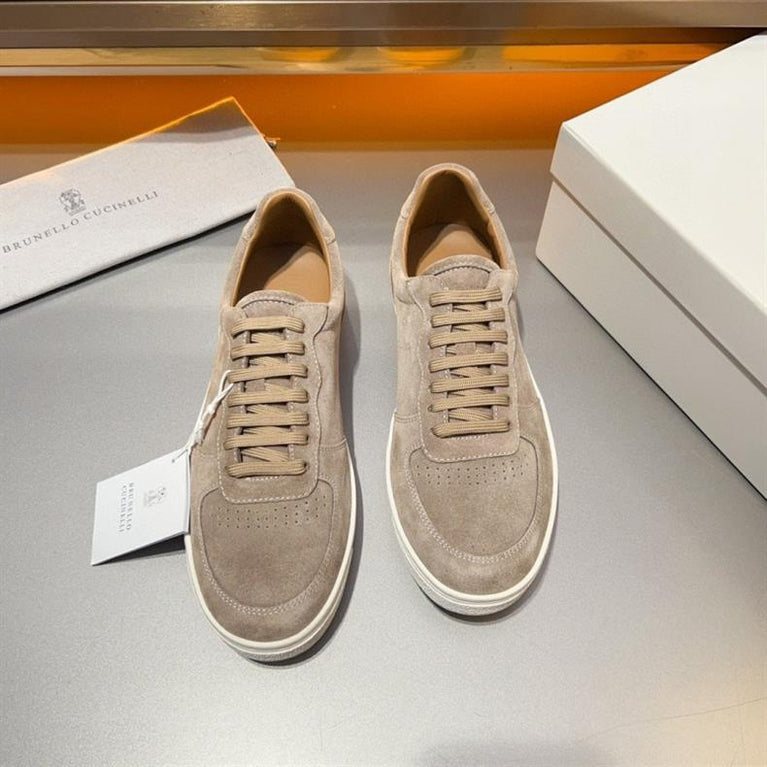 Brunello Cucinelli Leichte Sneaker aus Wildleder