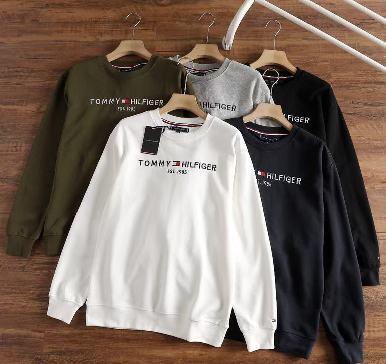 Tommy Hilfiger Logo Crew Sweatshirt