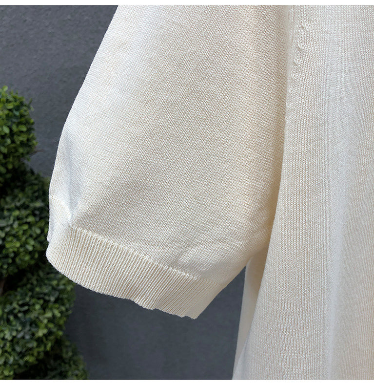Men's Tshirt thin knitwear with Striped Design