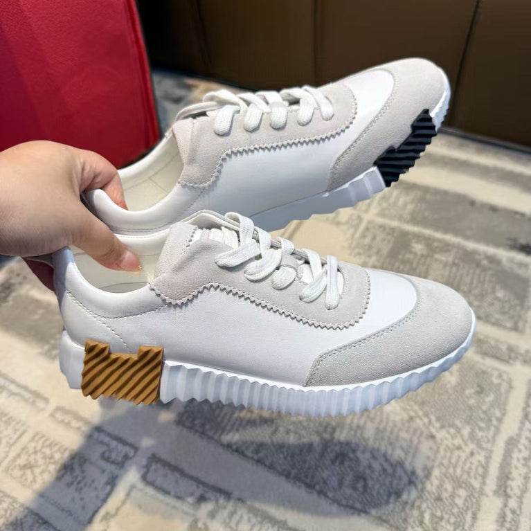Hermes Damen Luxus-Designer-Laufschuhe mit Sprungfunktion