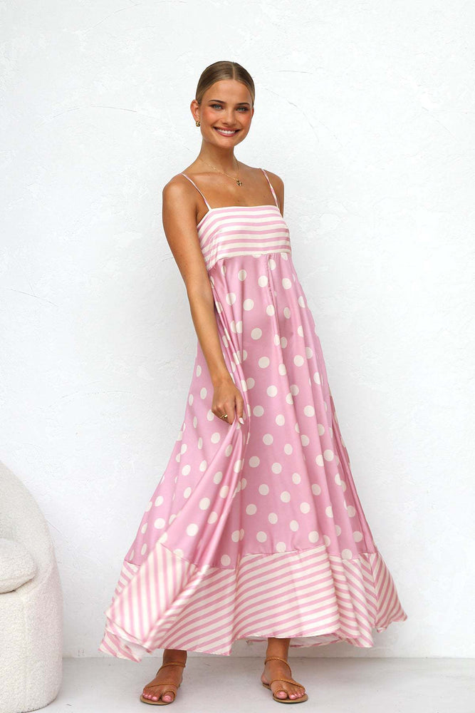 Summer Cute Backless Swing Dresses