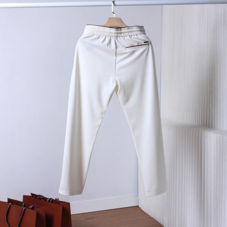Loro Piana Herren Straight Pants – atmungsaktive, bequeme Hose