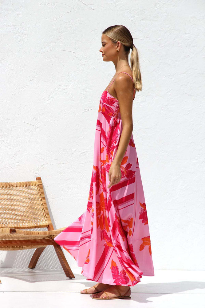 Summer Cute Backless Swing Dresses