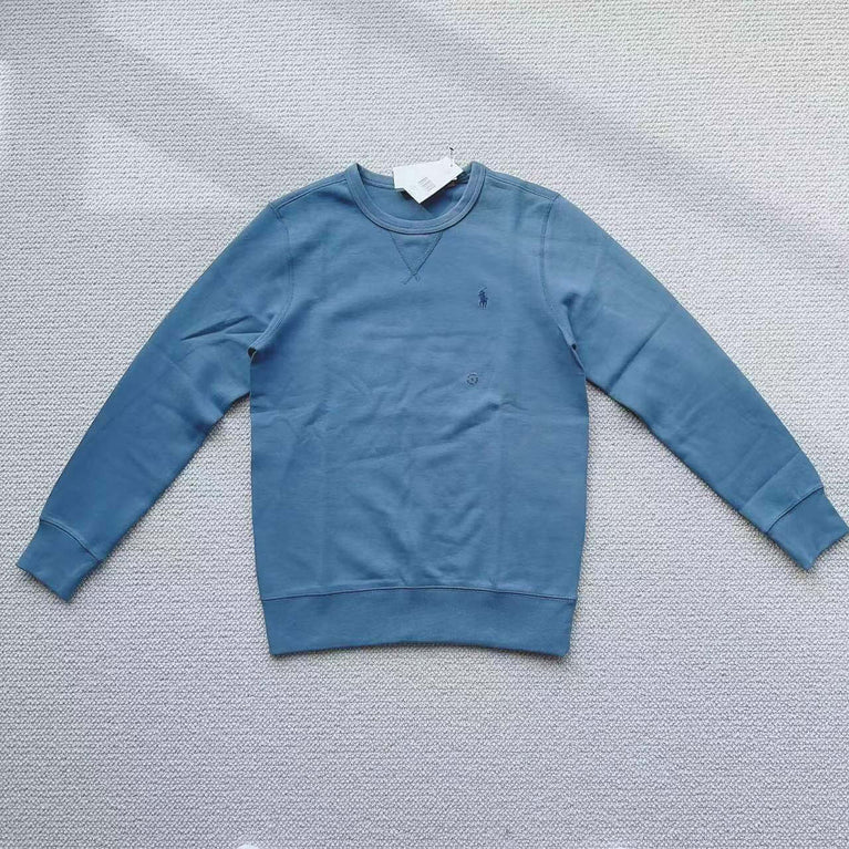 Light blue Polo Ralph Lauren crew neck sweatshirt