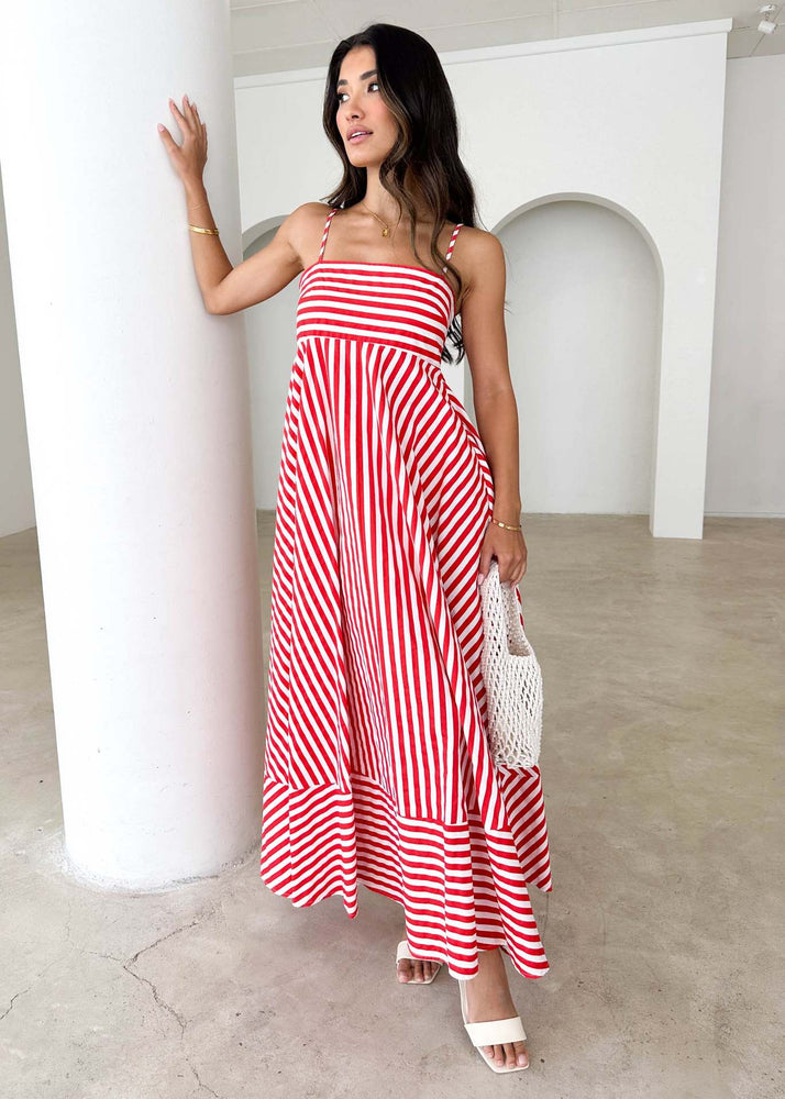 Summer Cute Backless Swing Dresses