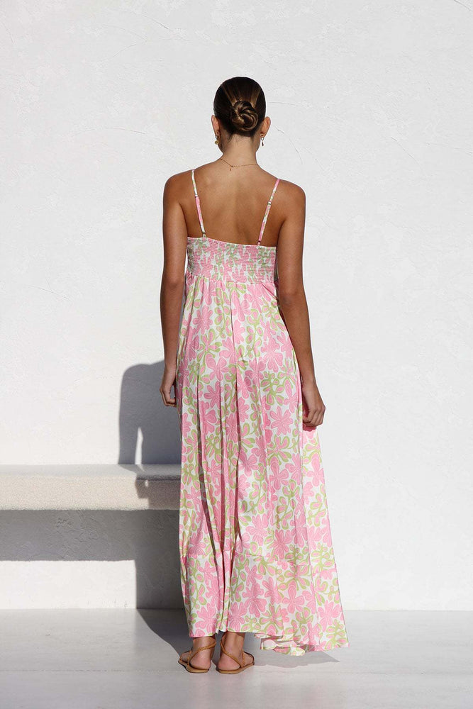 Summer Cute Backless Swing Dresses