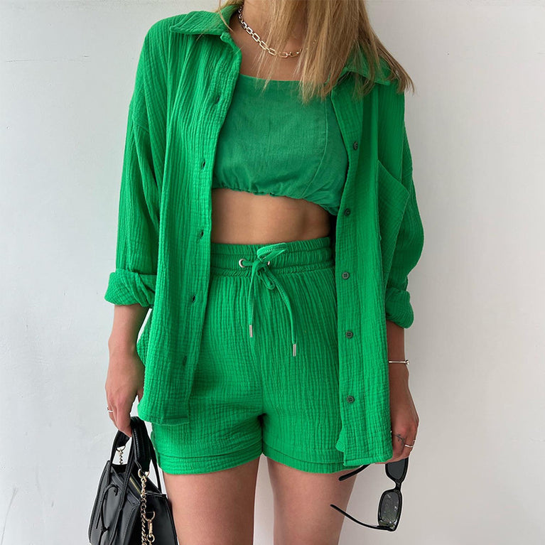 Comfortable colorful summer Two-Piece Set