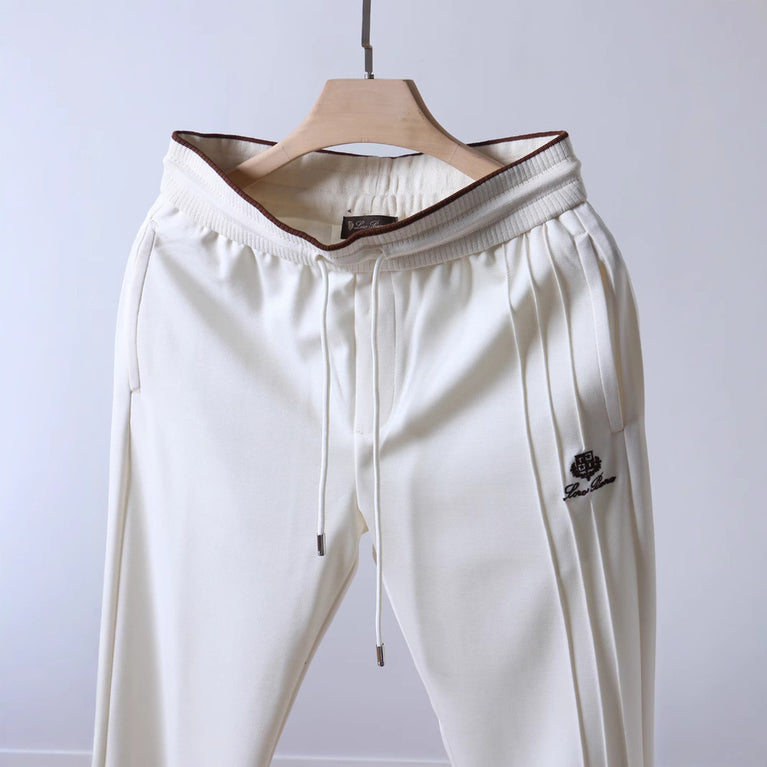 Loro Piana Herren Straight Pants – atmungsaktive, bequeme Hose