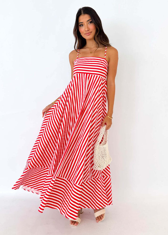 Summer Cute Backless Swing Dresses