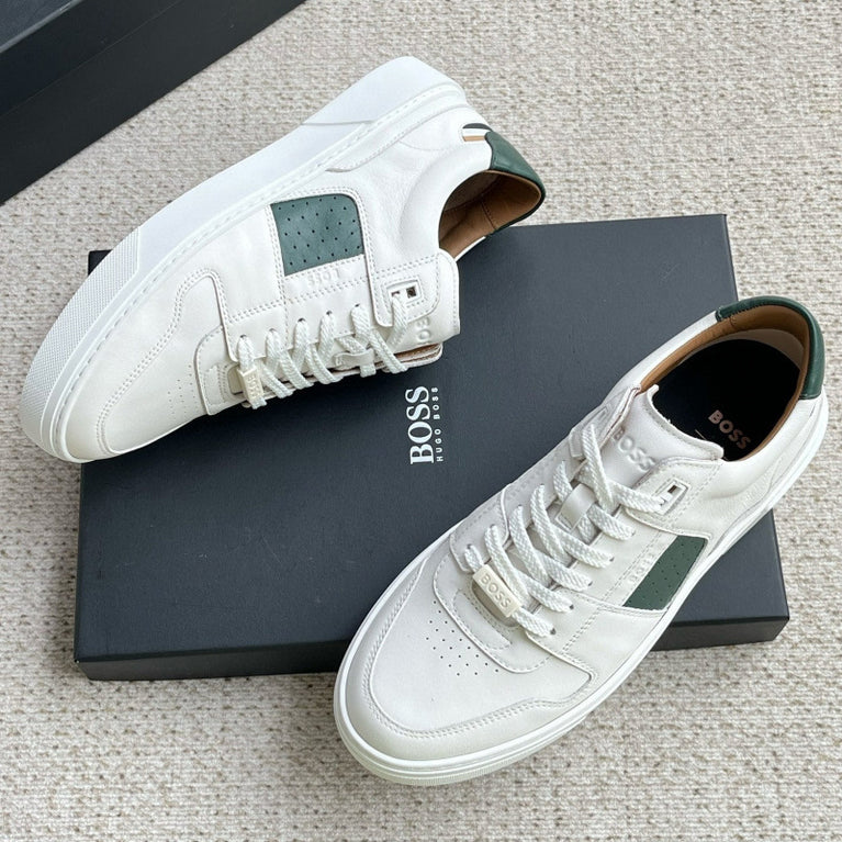 Boss Herren Luxus-Sneaker Clint, niedrig geschnitten