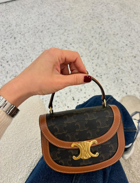 Celine Mini Besace Clea Triomphe Bag