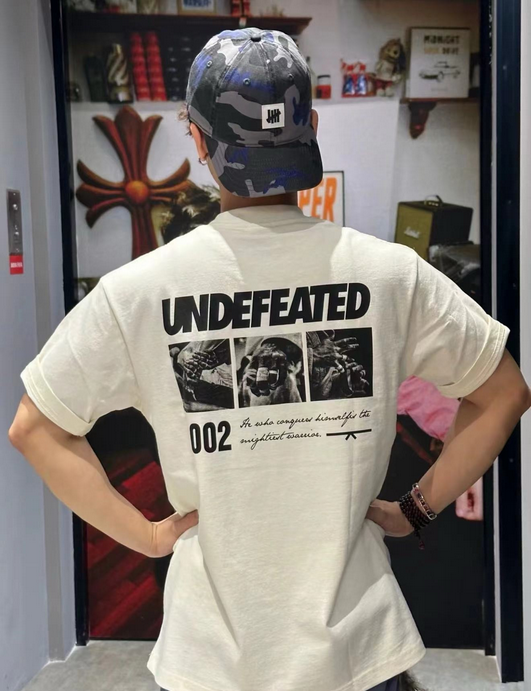 Undefeated Streetwear Graphic Tshirt