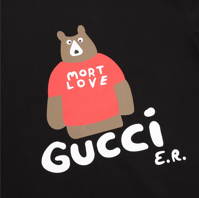 Gucci Streetwear Bear Tshirt