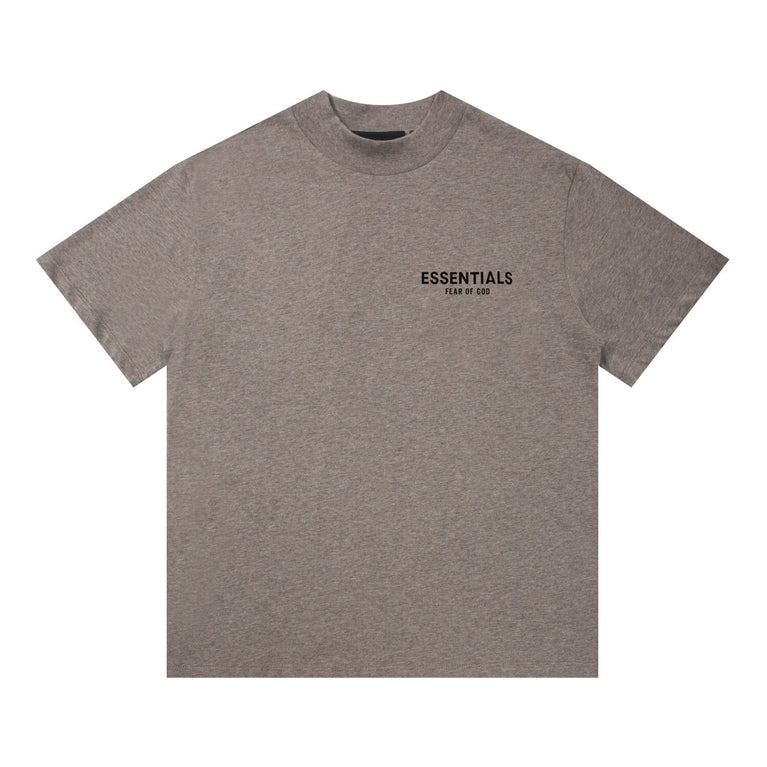 FEAR OF GOD ESSENTIALS Tshirt with Logo in Beige color featuring minimalist design and modern styling.