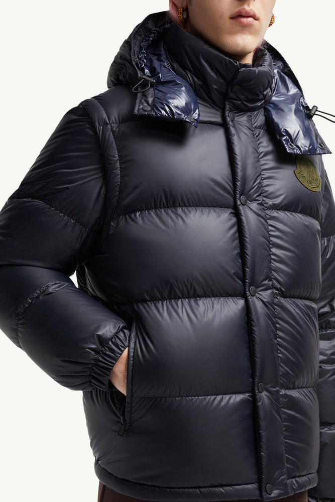 Moncler Cyclone Unisex 2 in 1 Covered Down Jacket