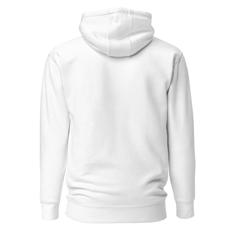 Make Iran Great Again Unisex Hoodie featuring a lion emblem and vibrant colors on a White.