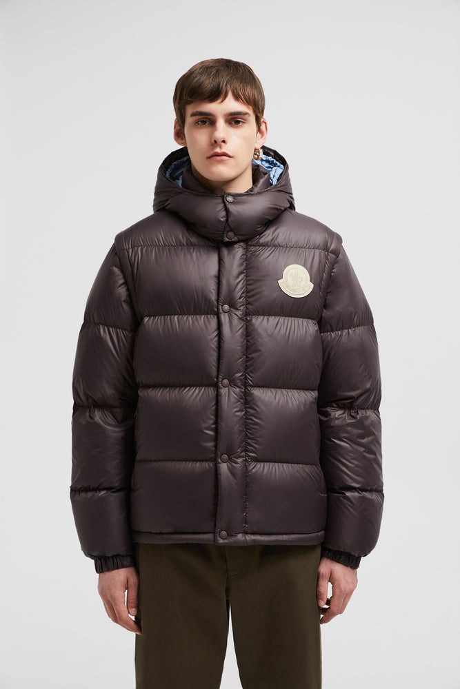 Moncler Cyclone Unisex 2 in 1 Covered Down Jacket