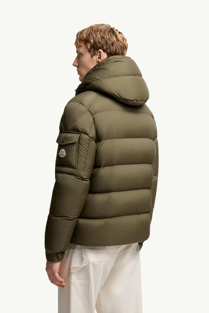 Moncler Maya 70 Hooded Short Down Jacket