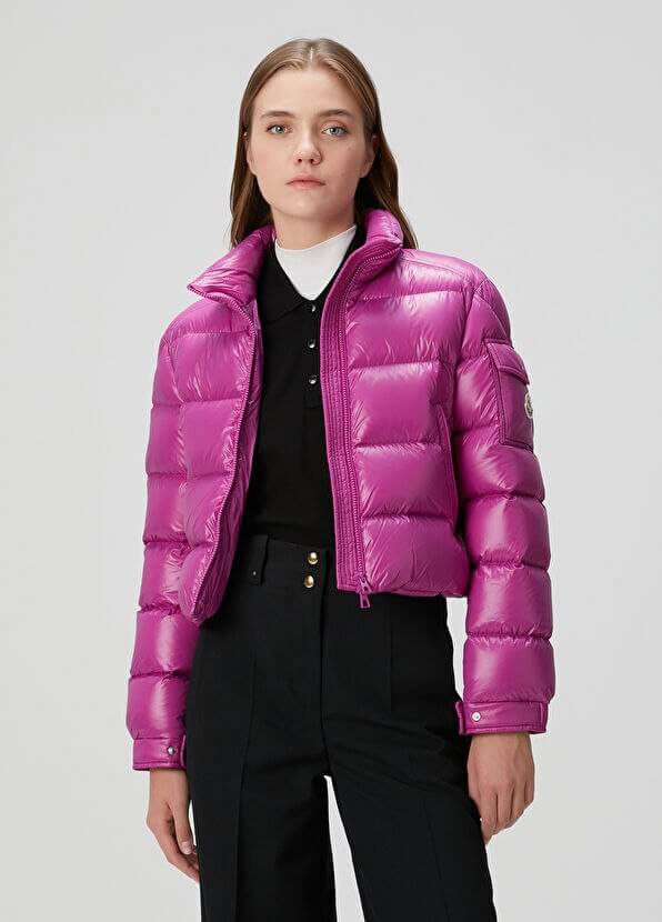 Moncler Petra Cropped Down Jacket for Women