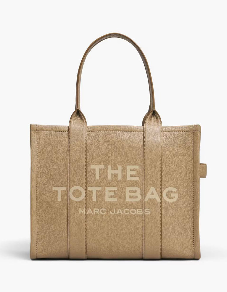 Marc Jacobs Shopper Tote Bag Leather Camel
