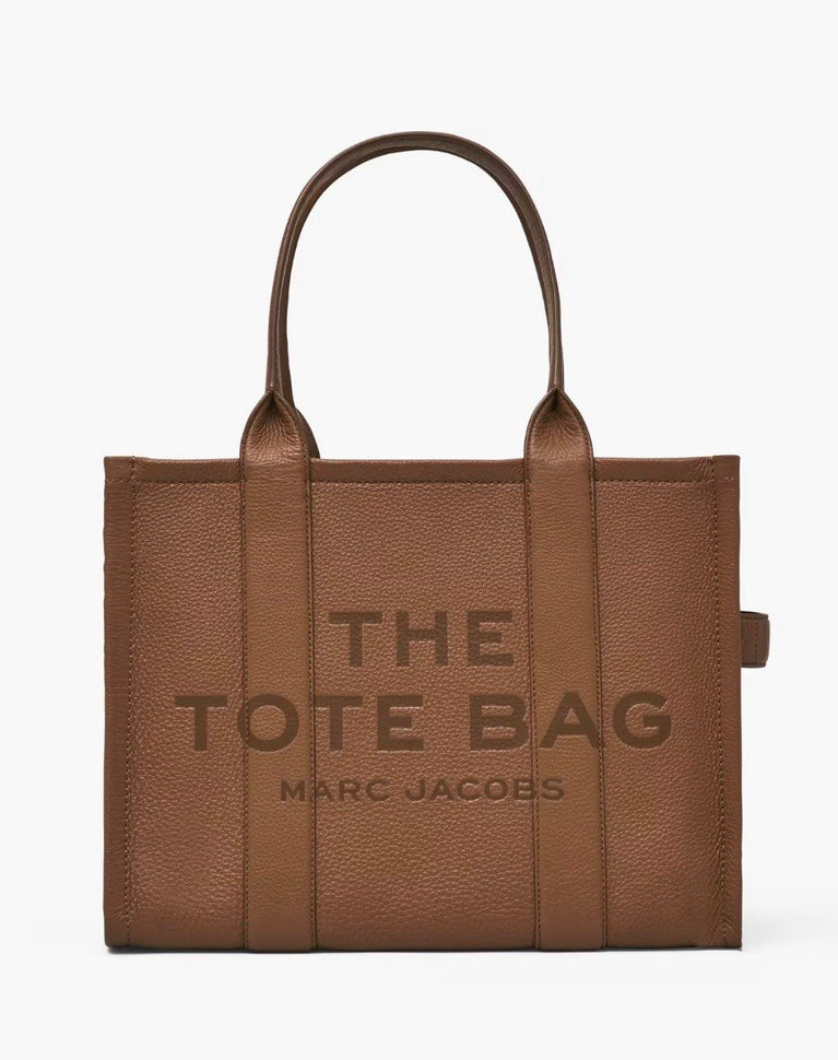 Marc Jacobs Shopper Tote Bag Leather Brown